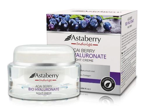 Asta Berry Acai Berry Bio Hyaluronate Night Cream 50gm