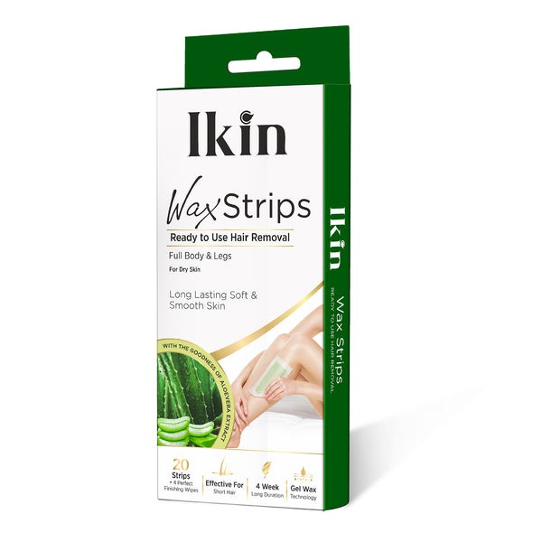 Astaberry Wax Strip With Aloevera For Dry Skin- 20 Strips