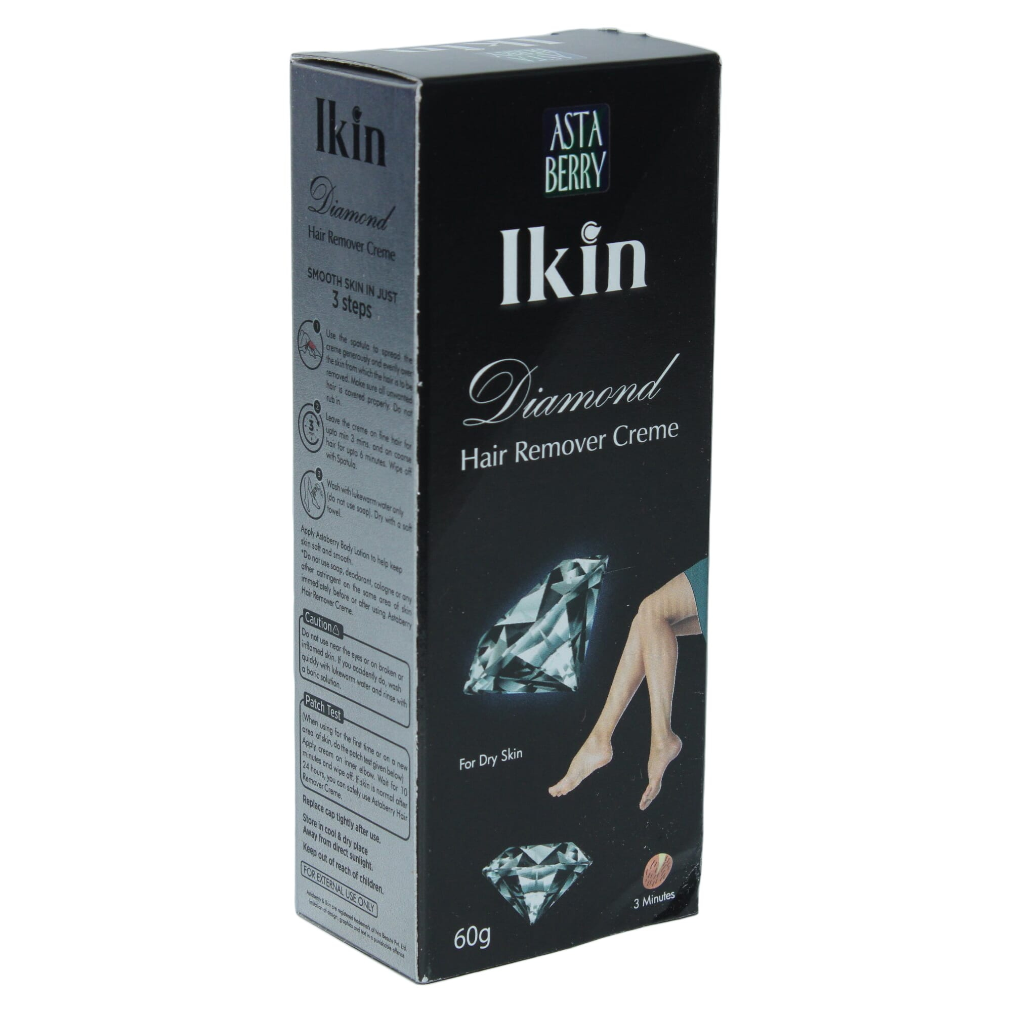 Astaberry Diamond Hair Remover Creme 60g