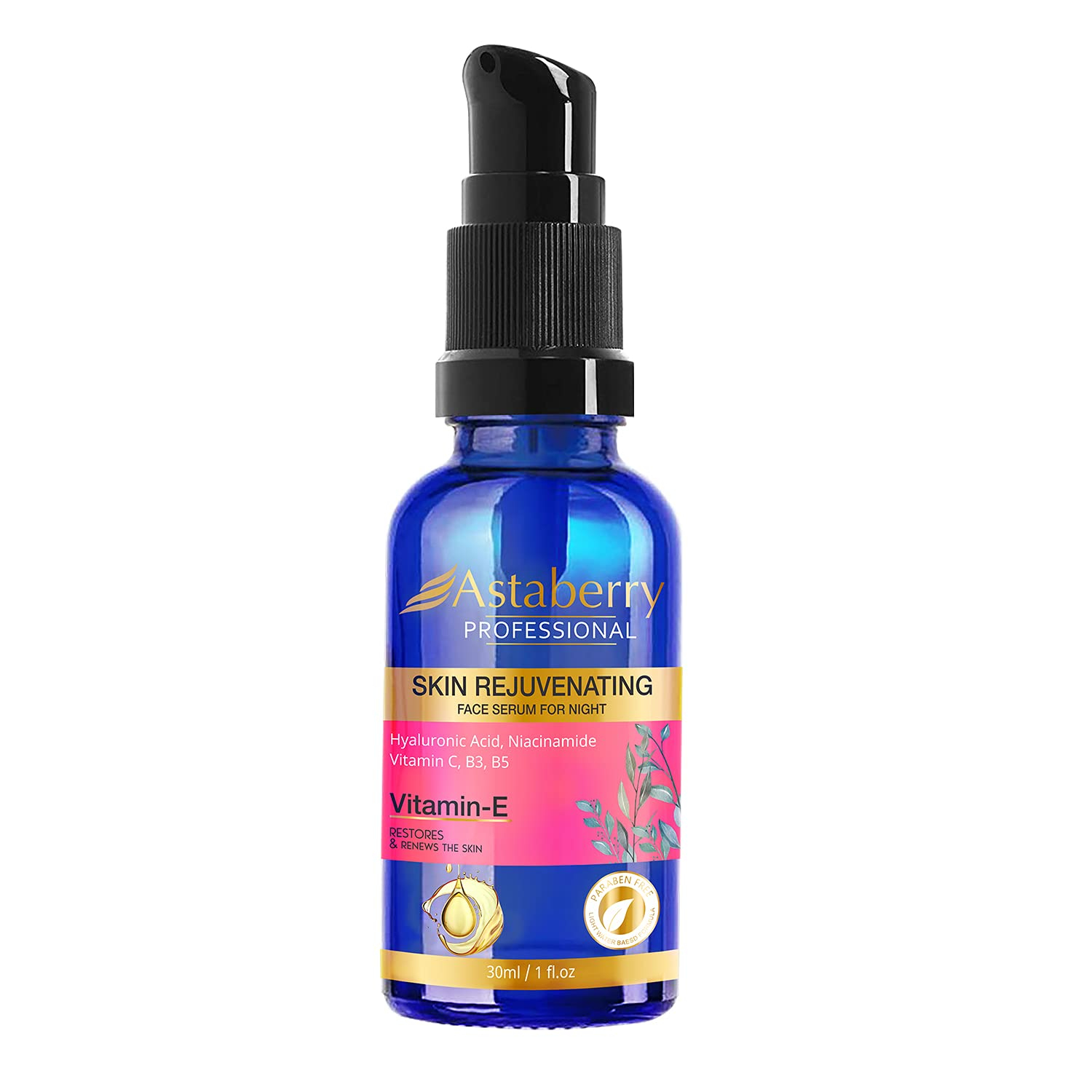 Astaberry Professional Skin illuminate Face Serum with Vitamin E 30ml