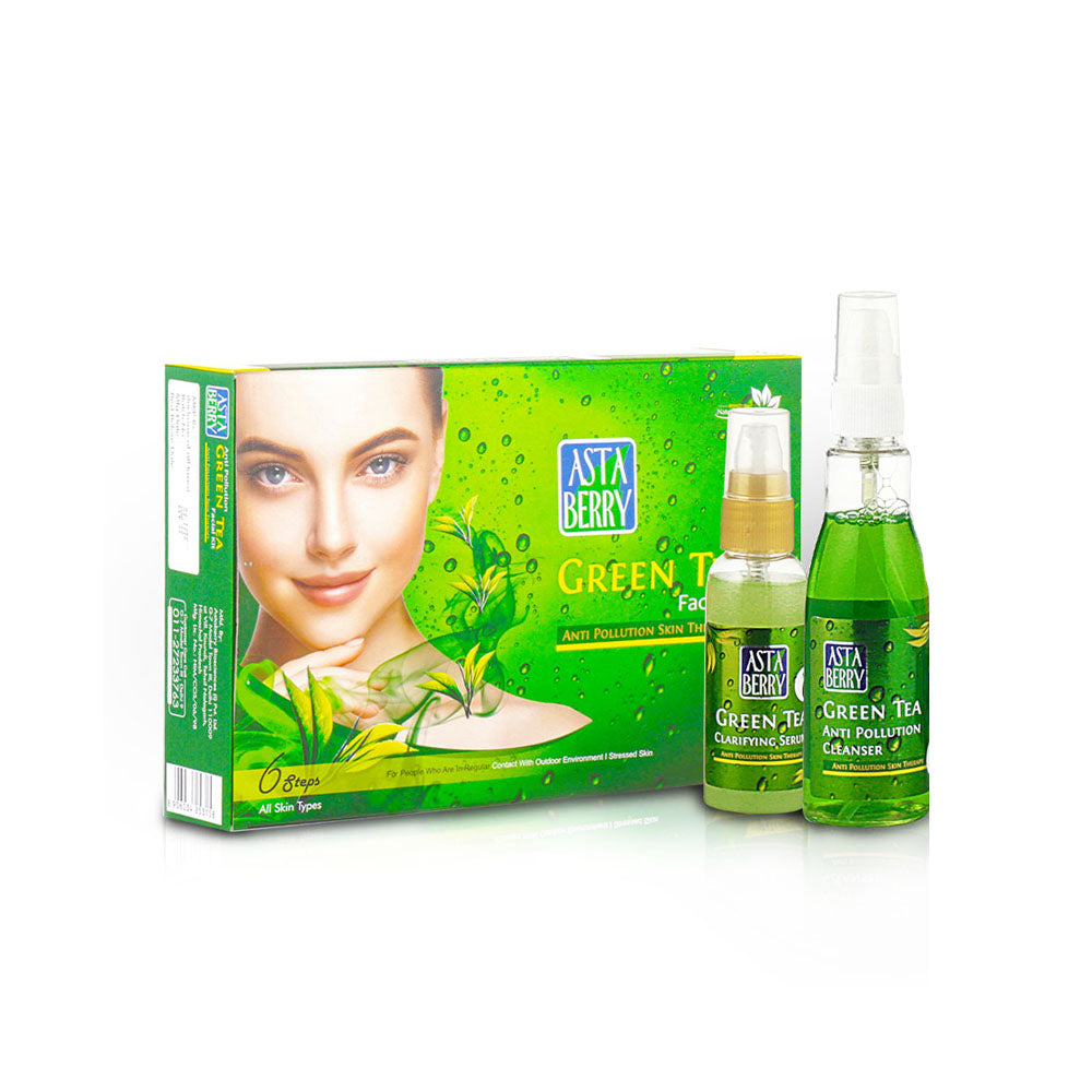 Astaberry Green Tea Facial Kit