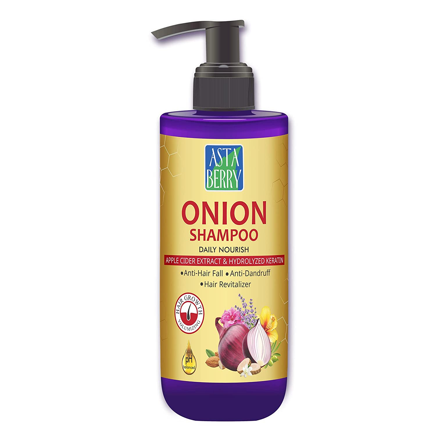 Astaberry Onion Shampoo 300ml