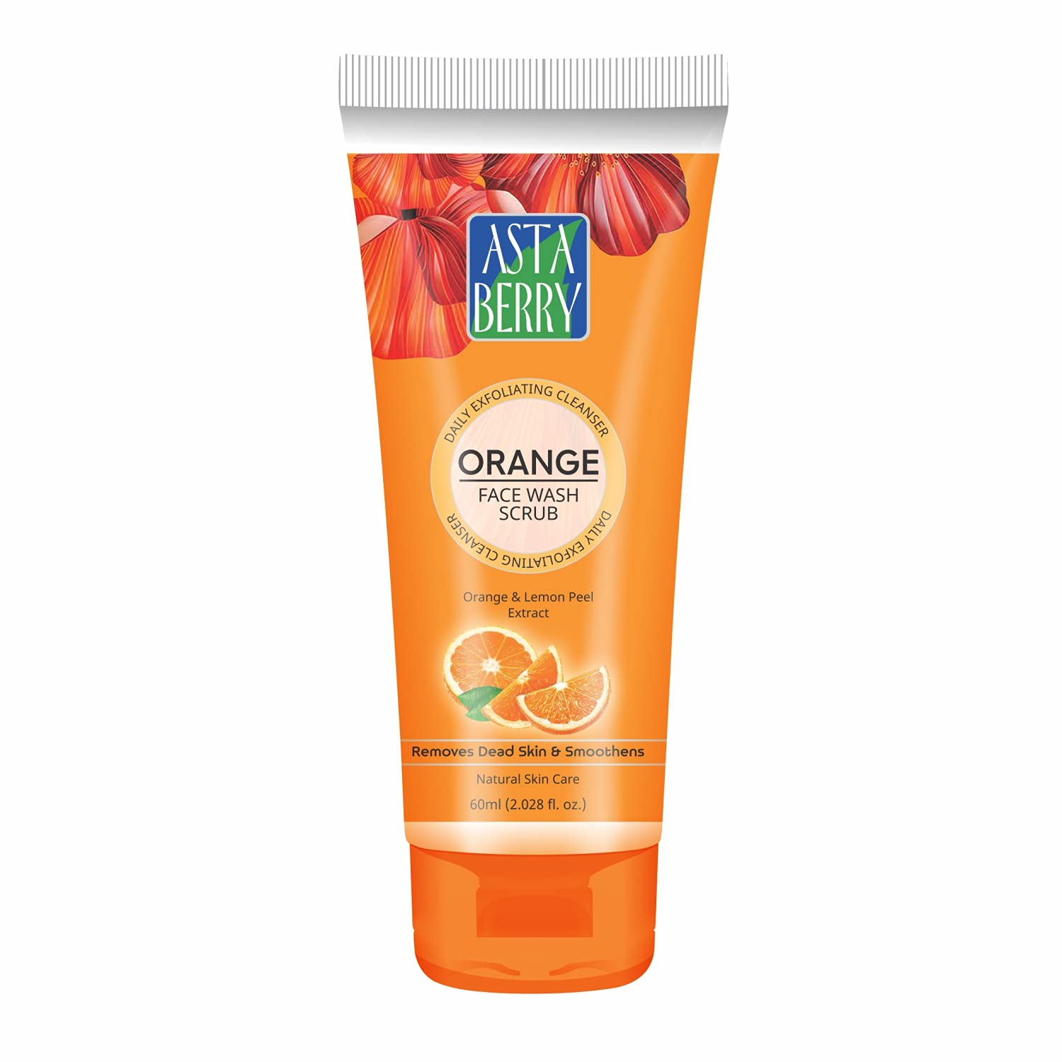 Astaberry Orange Face Wash Scrub 60 ml