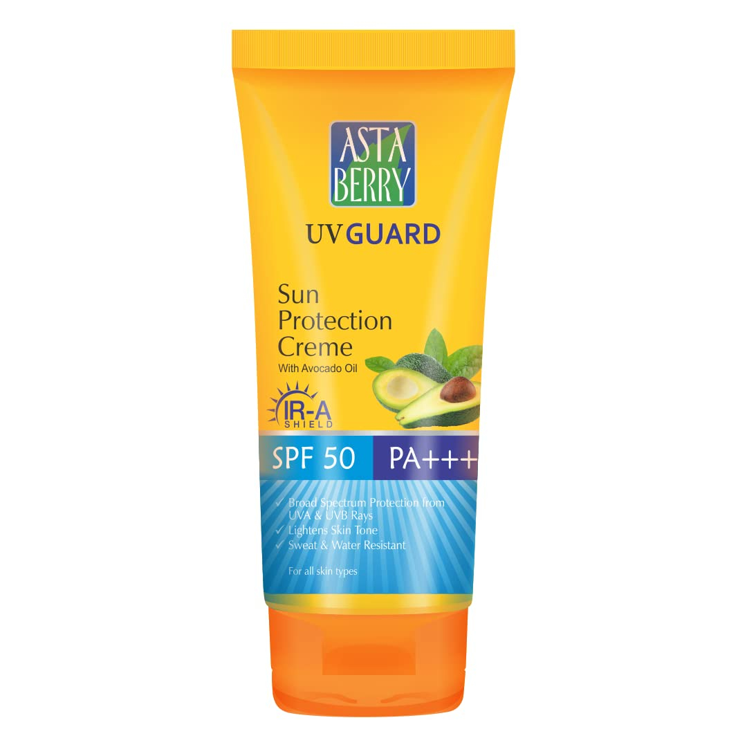 Astaberry UV Guard Sun Protection Cream SPF 50 - 100ml