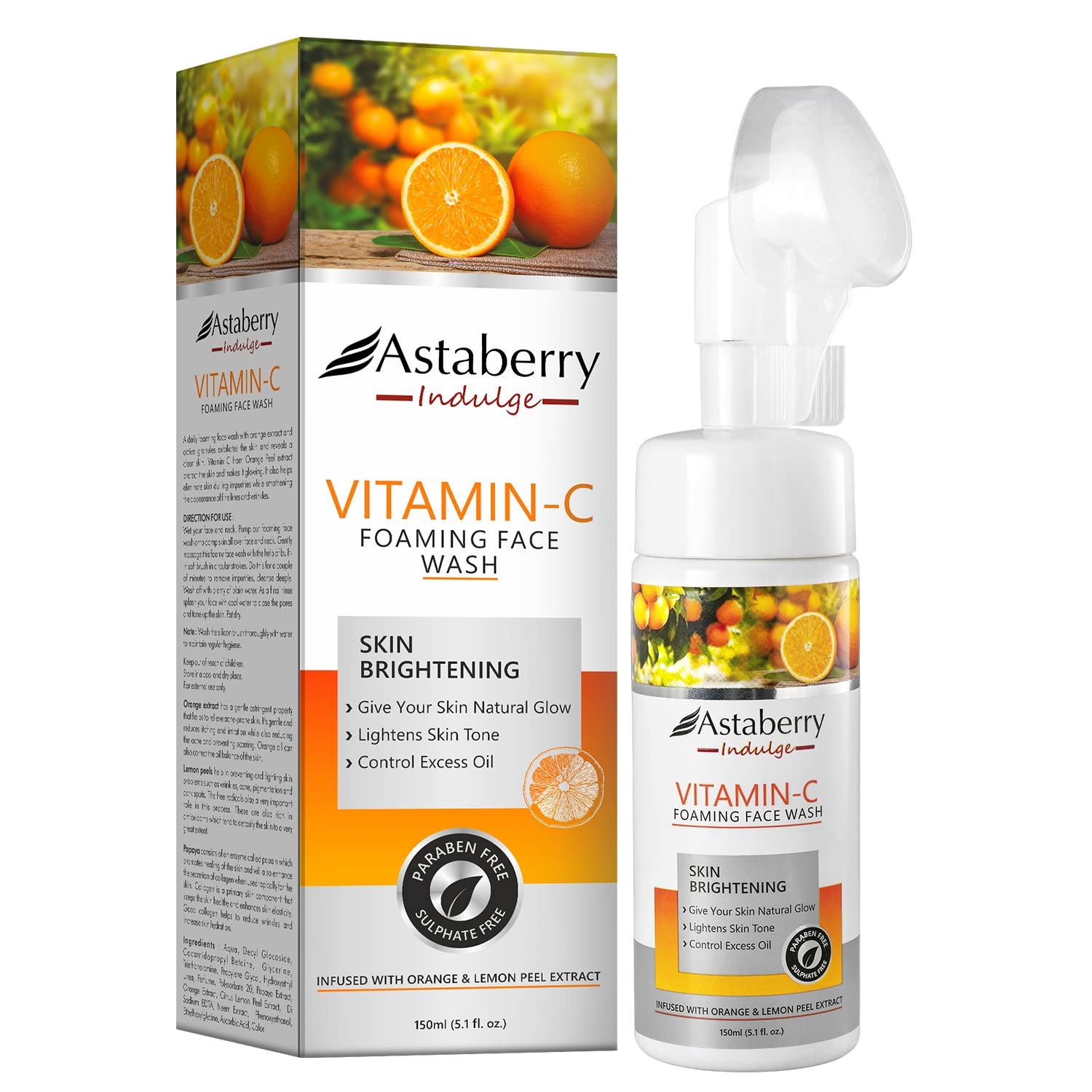 Astaberry Vitamin C foaming facewash 150 ml