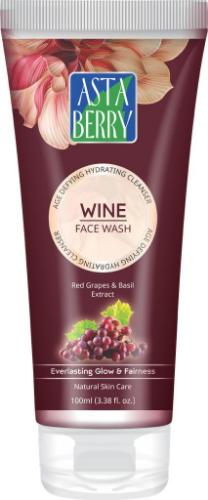Astaberry Wine face wash 100 ml