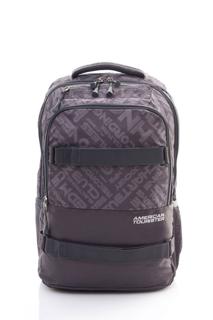American Tourister Grey Dodge Backpack 01