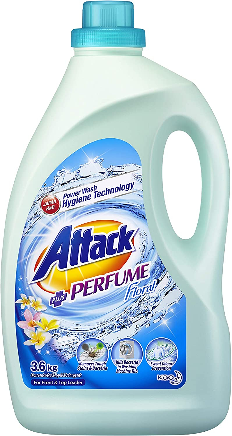 Attack Liquid Floral Perfume, 3.6kg
