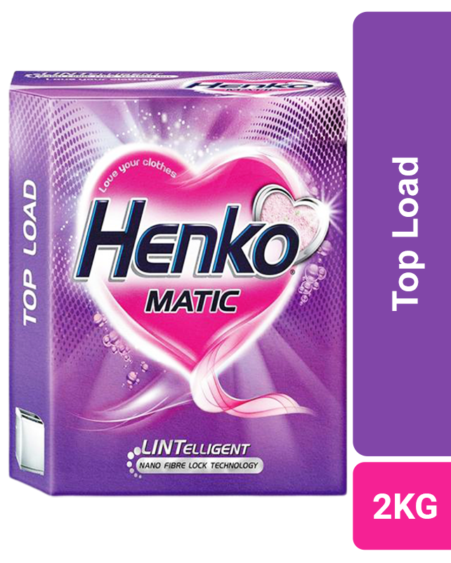 Henko Matic Top Load Detergent Powder 2Kg