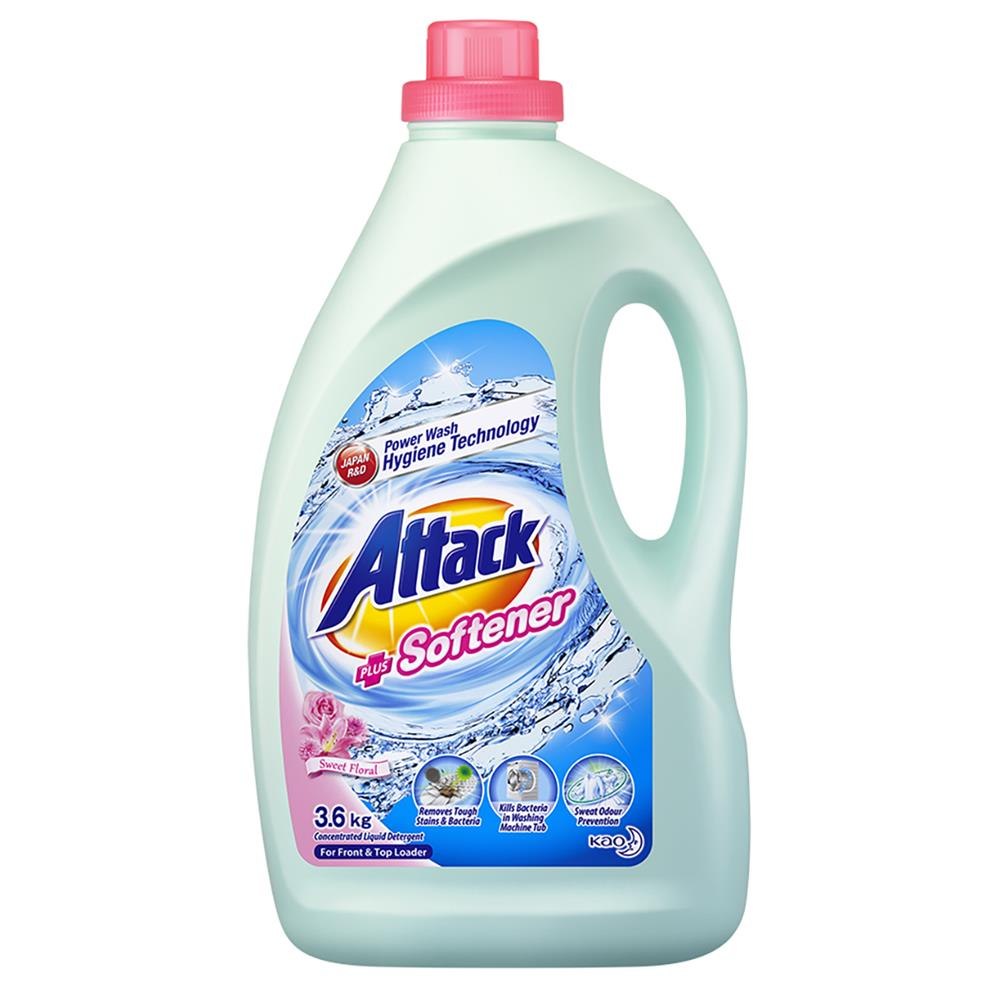 Attack Plus Softener Sweet Floral 3.6kg