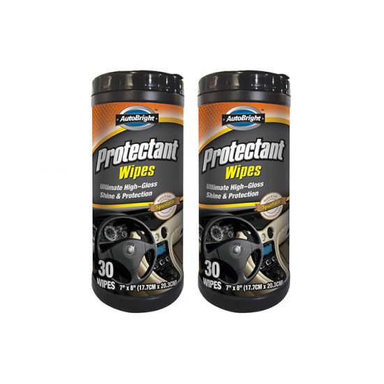 AutoBright Car Protectant Wipes 30 Pack
