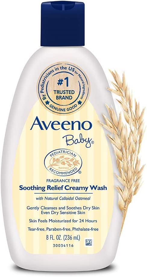 Aveeno Baby 236ml Soothing Hydration Creamy Wash