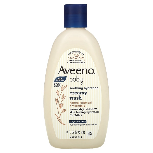 Aveeno Baby Soothing Hydration Creamy Wash 236ml