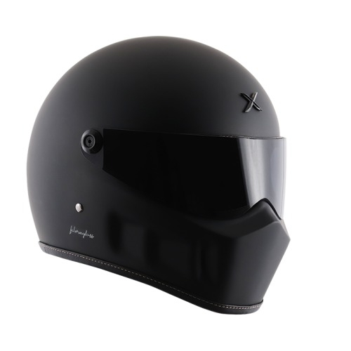 Axor Retro Dominator Dull Black Helmet