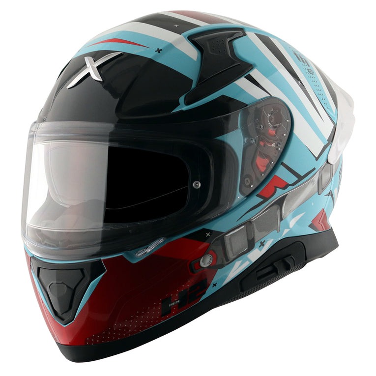 Axor Apex Hex-2 Helmet Blue Red