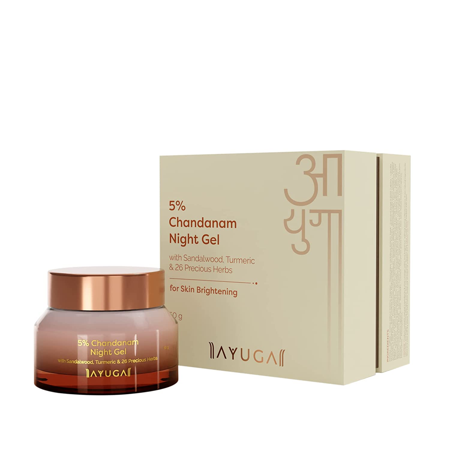 Ayuga 5% Chandanam Night Gel 50gm