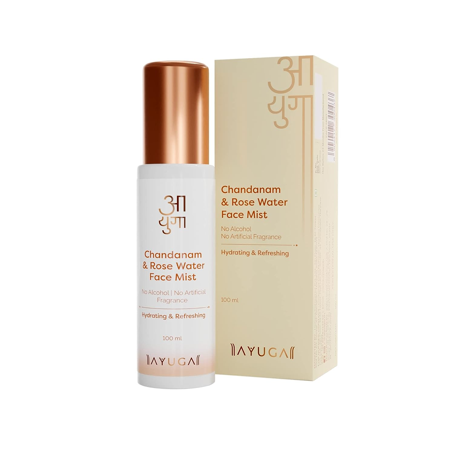 Ayuga Chandanam & Rose Water Face Mist - 100ml