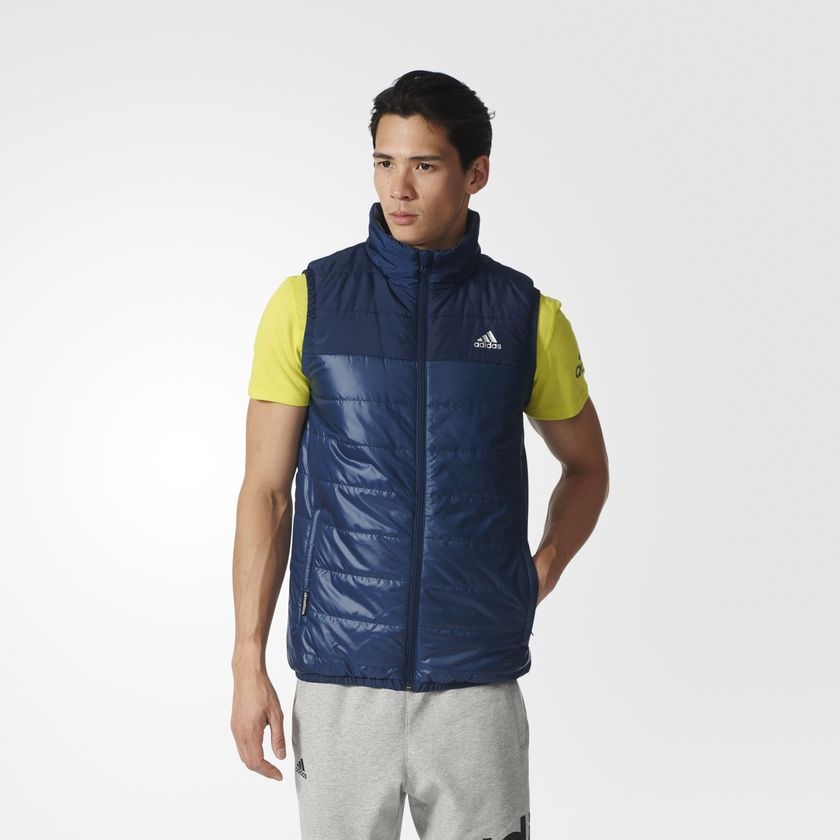 Adidas Chaleco Basic Padded Half Jacket For Men AZ0861