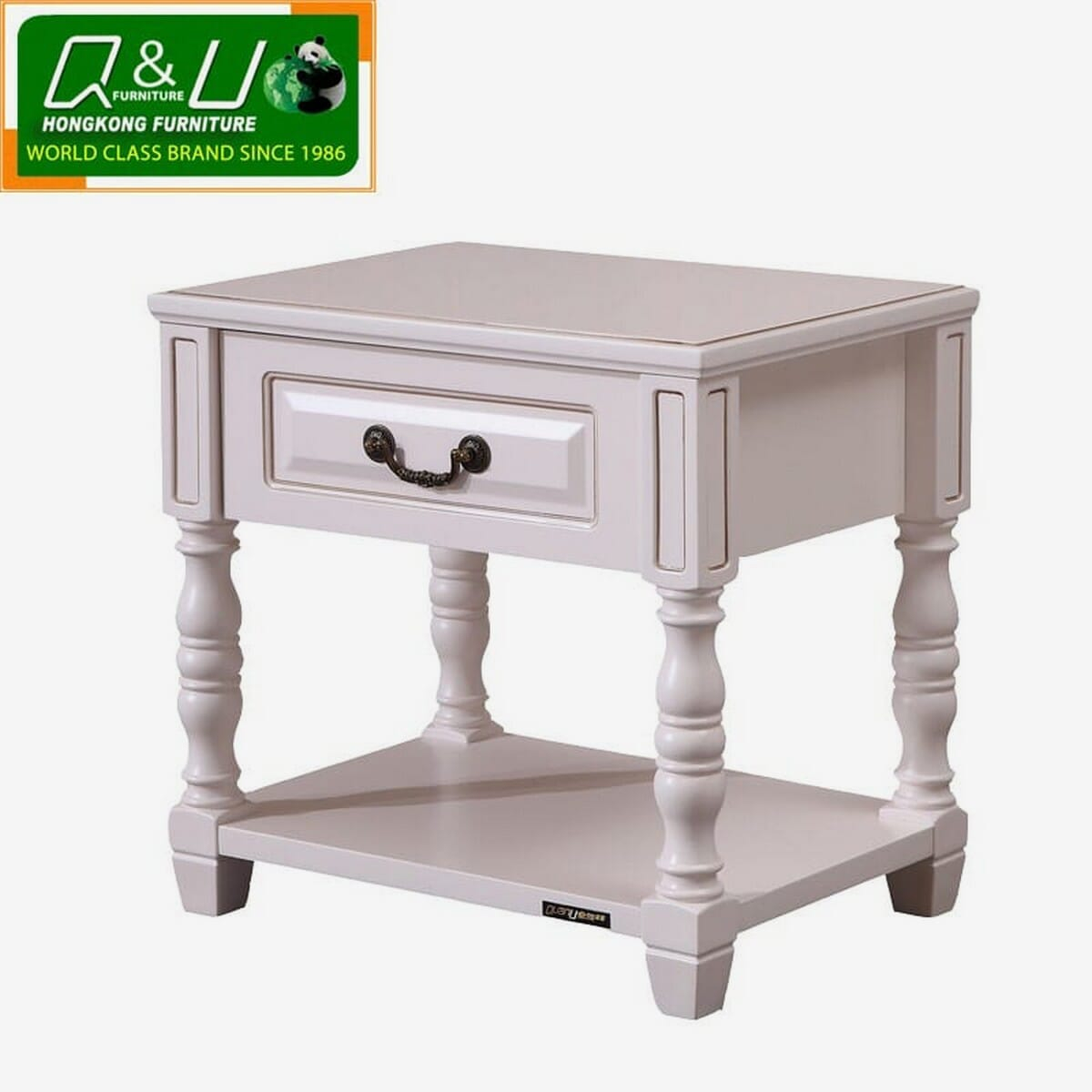 Q&U HongKong Furniture German Quality Bedside Box, 61602S