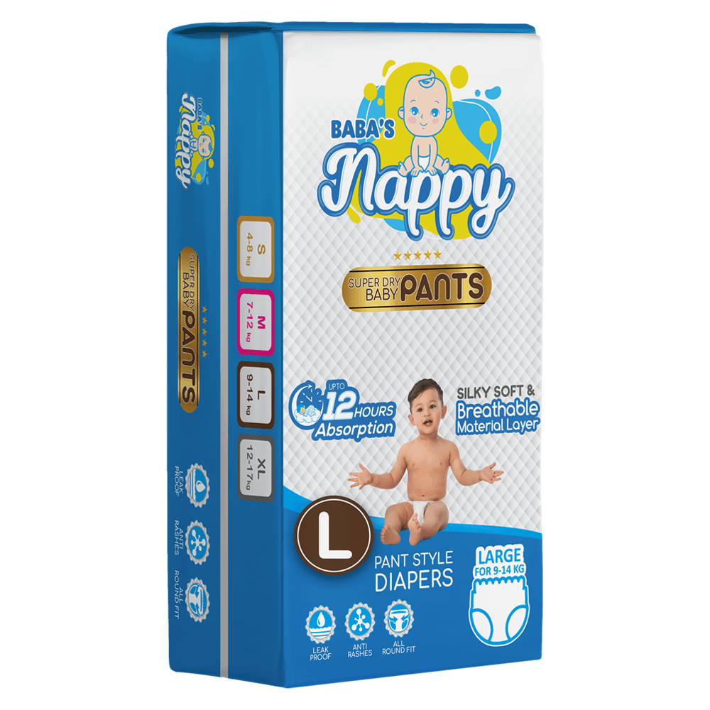 Baba's Nappy Diaper Large