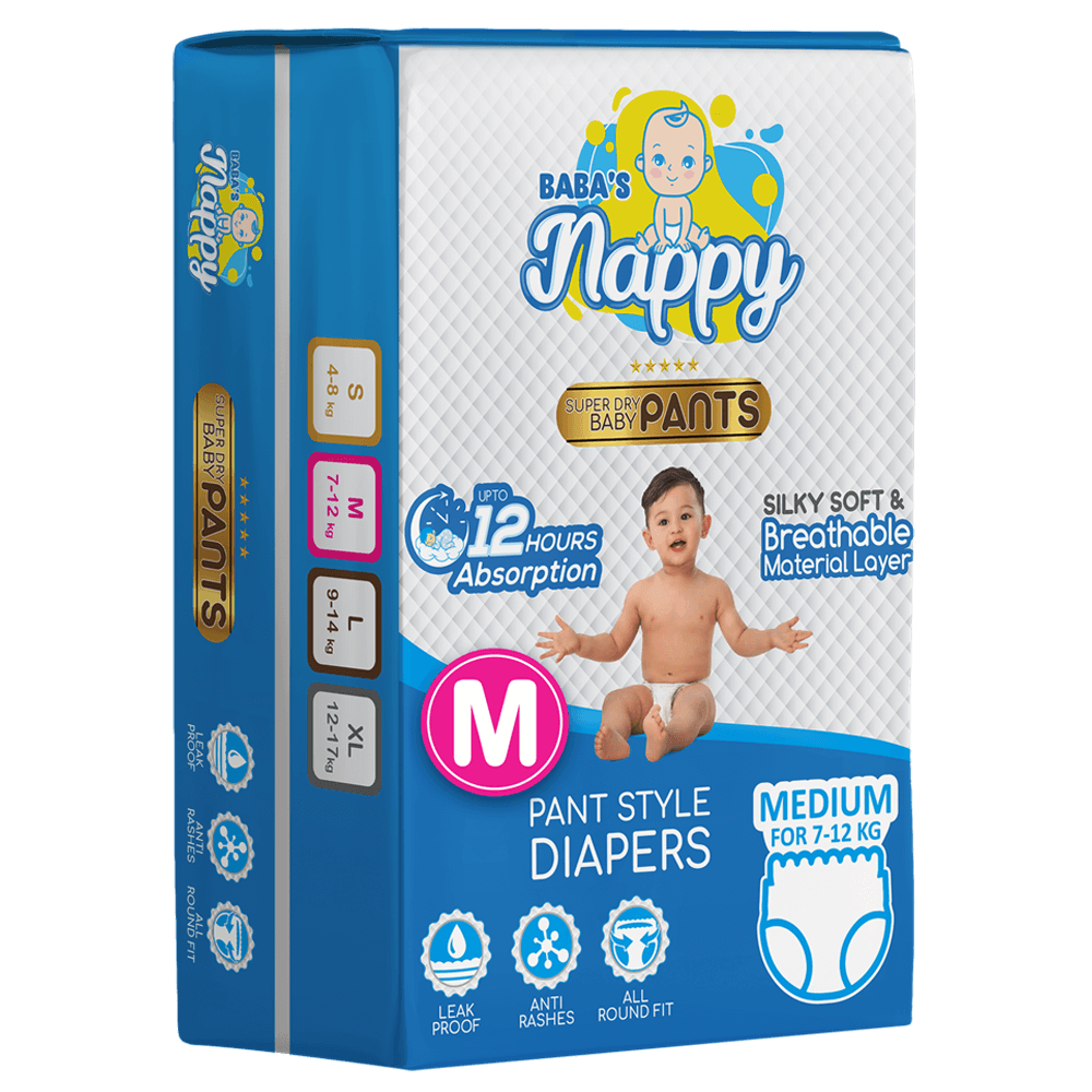 Baba's Nappy Diaper Medium