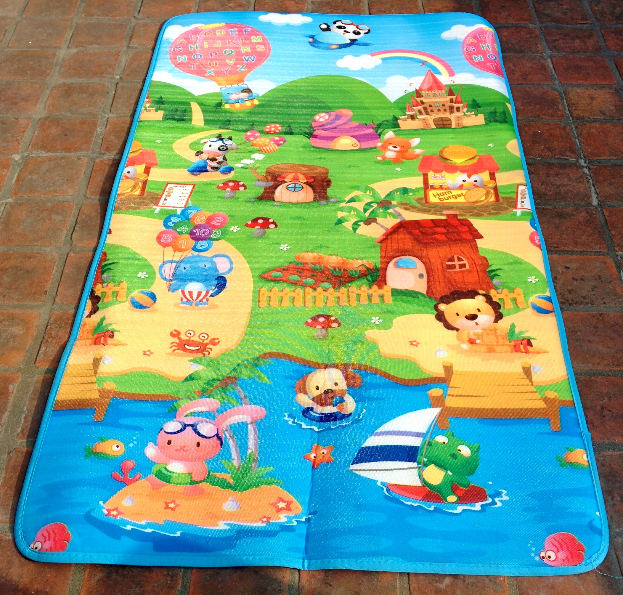 Laughing Buddha - Baby Kids Foam Play Mat 
