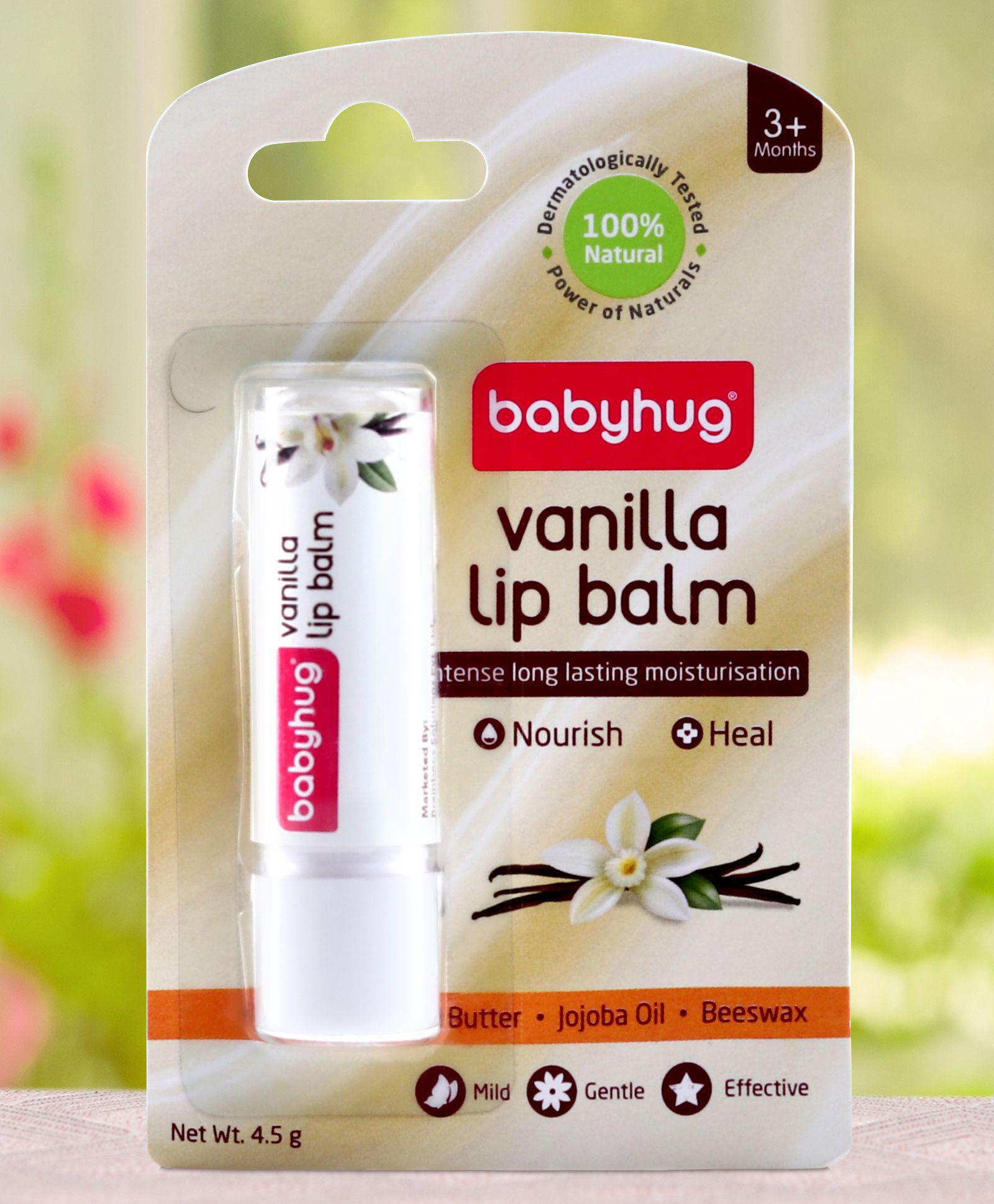 Babyhug Vanilla Lip Balm - 4.5 gm