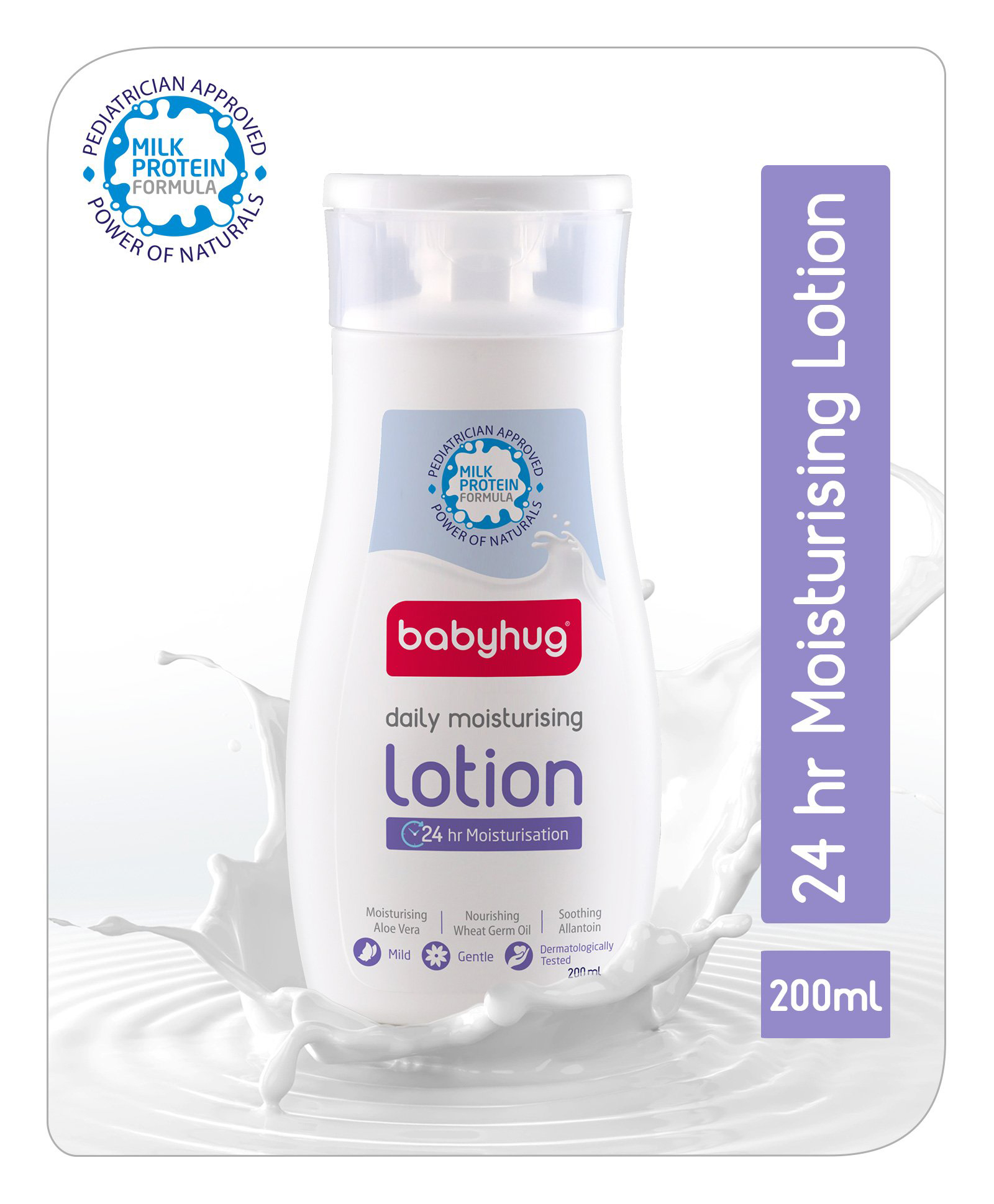 Babyhug Milk Protein Formula Daily Moisturising Lotion - 200 ml
