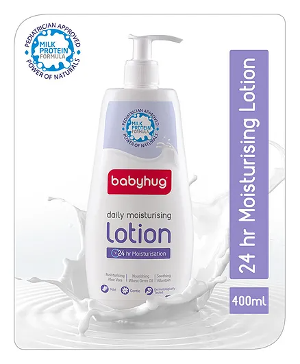Babyhug Milk Protein Formula Daily Moisturising Lotion - 400 ml