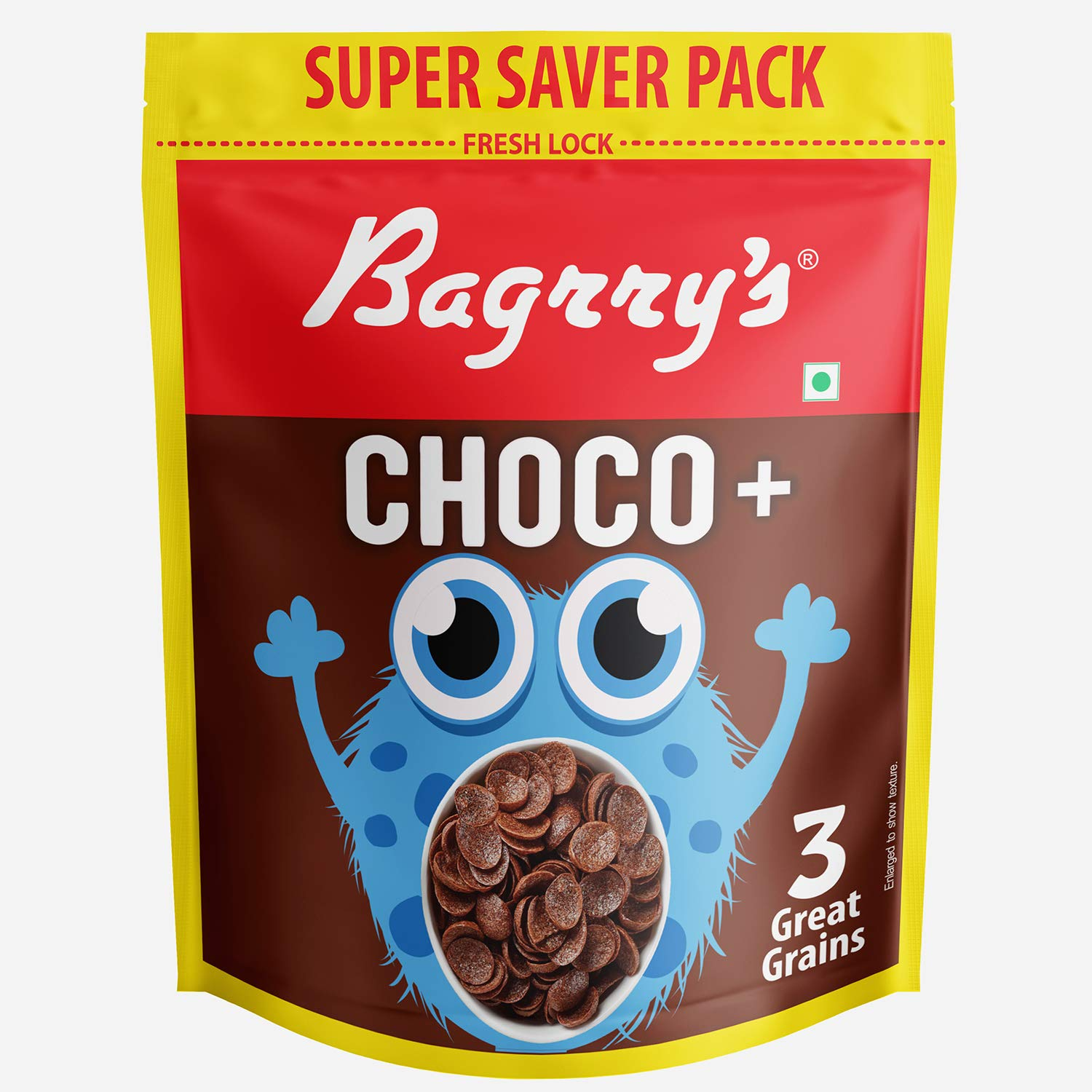 Bagrry's Choco Plus with 3 Great Grains - 1200g