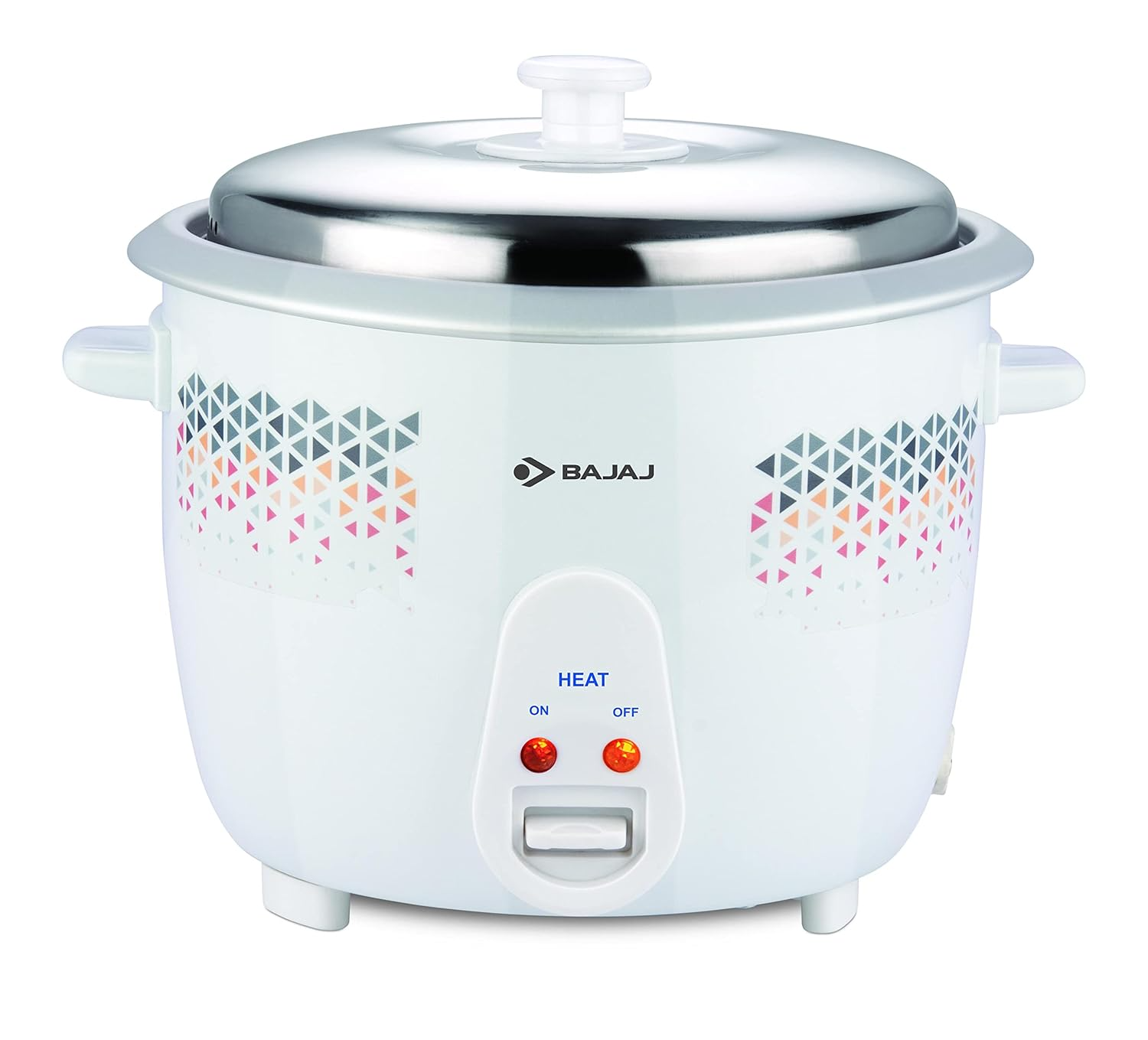 Bajaj Rice Cooker - 680103 Bajaj RCX Deluxe Duo 1.8 Litre Drum Rice Cooker with Steamer