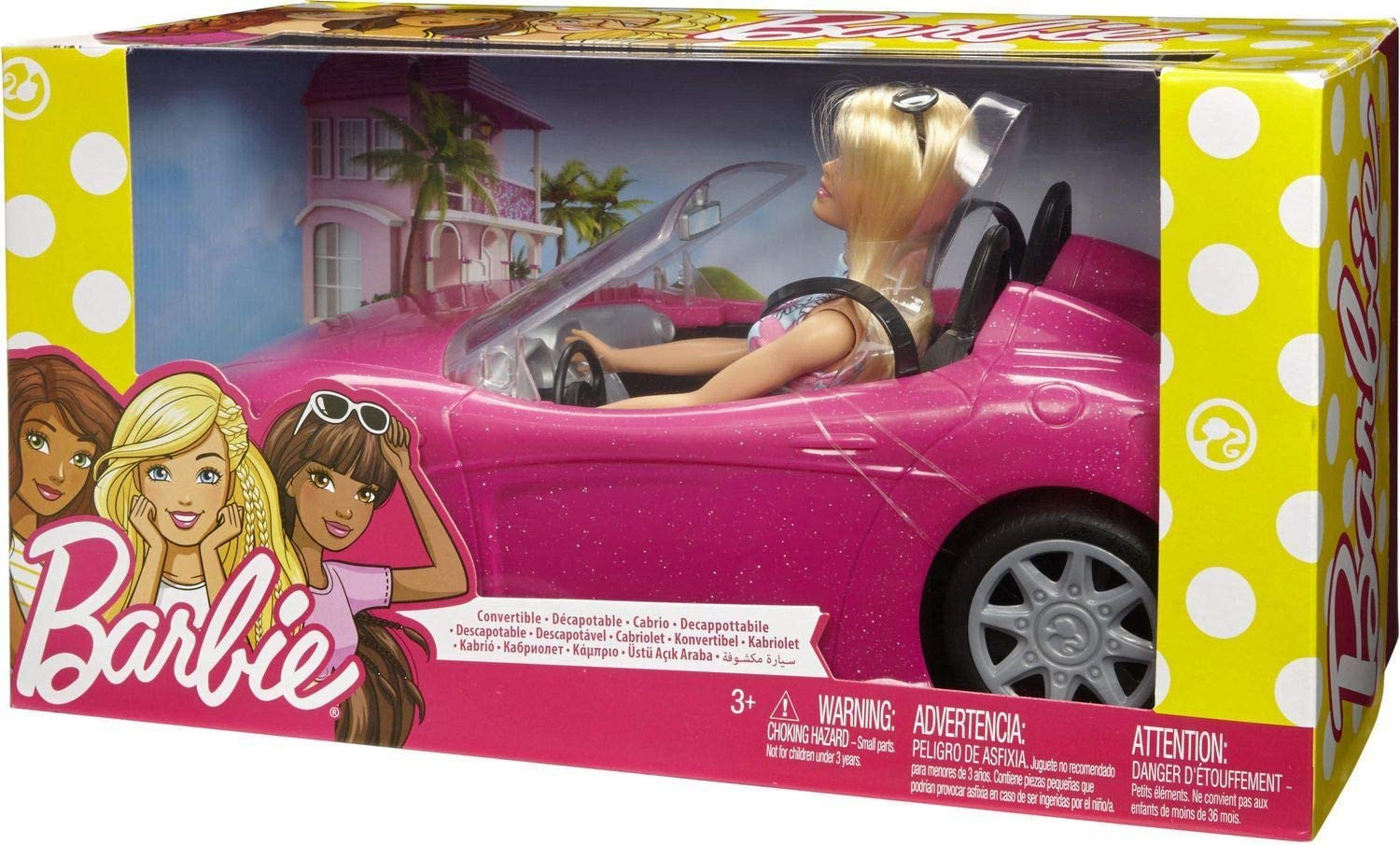 Barbie Dolls and Car FPR57