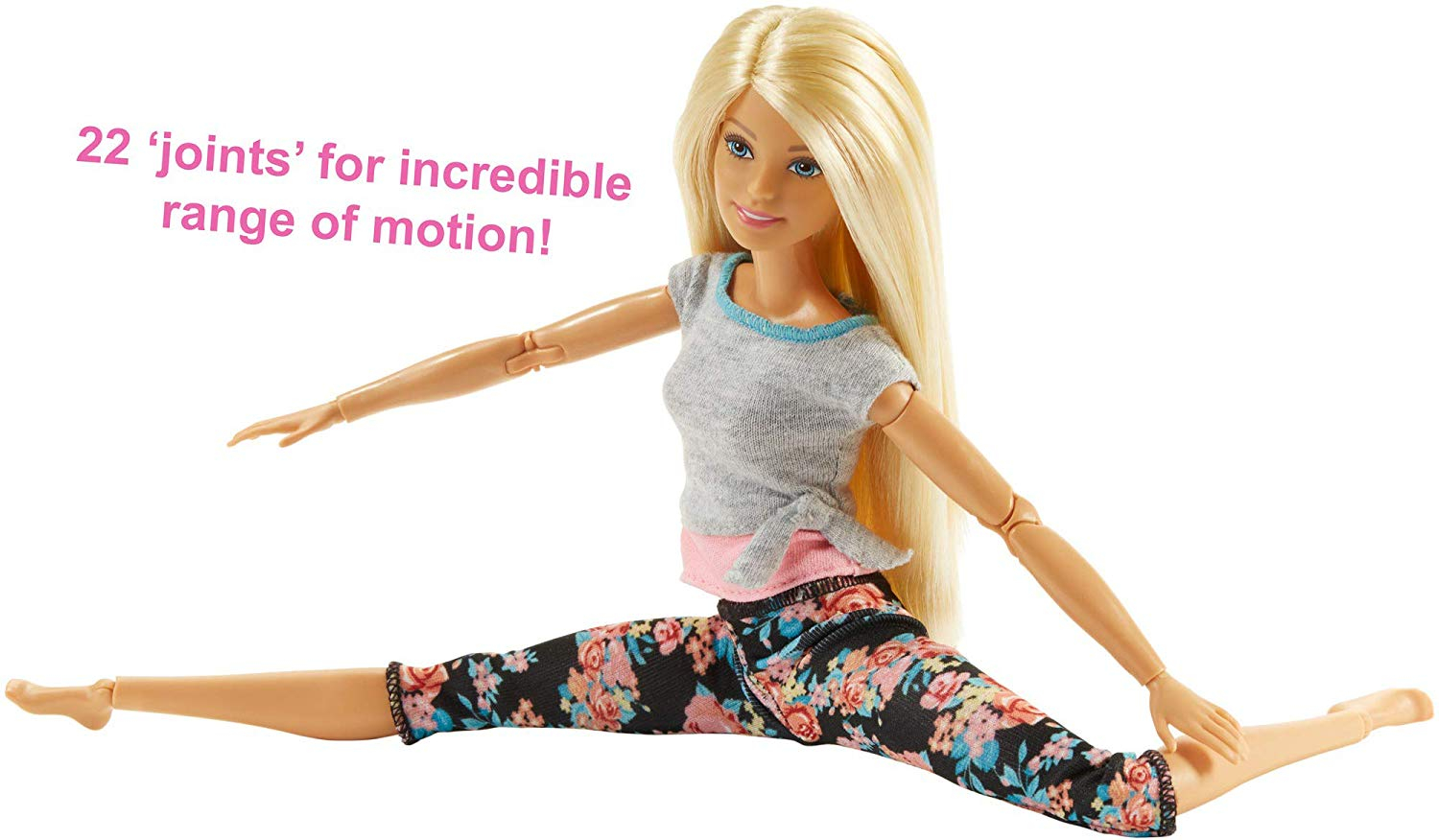 Barbie Made To Move Doll Blonde FTG81