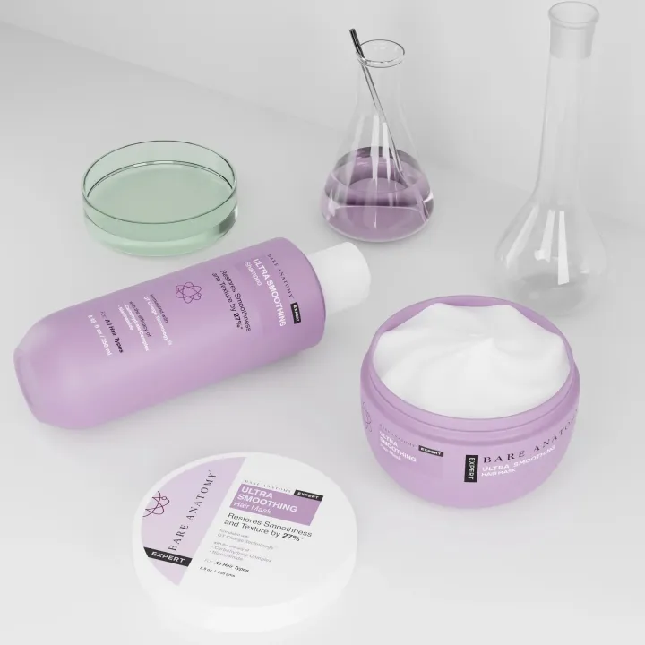 Bare Anatomy Ultra Smoothing Kit (Mask + Shampoo)
