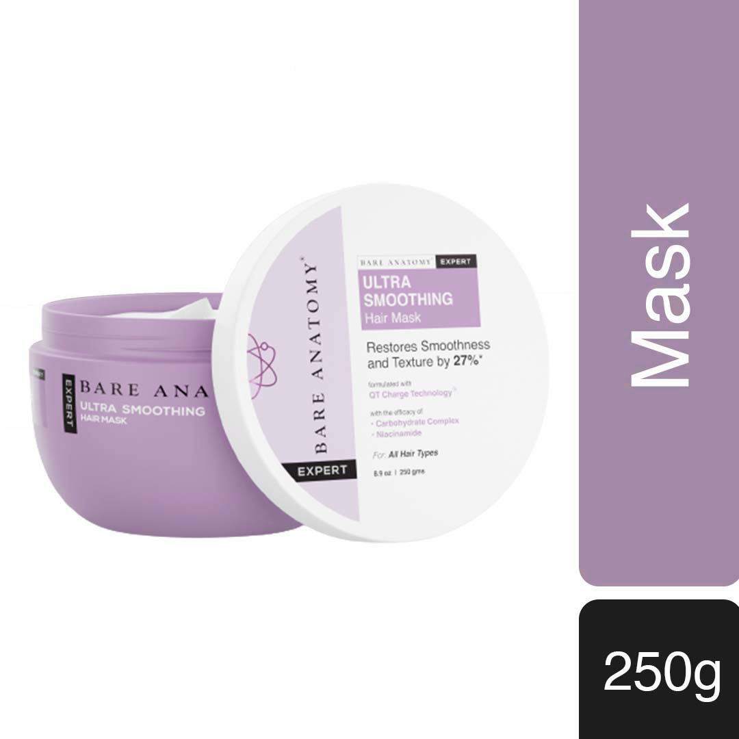Bare Anatomy Ultra Smoothing Hair Mask - 250gm