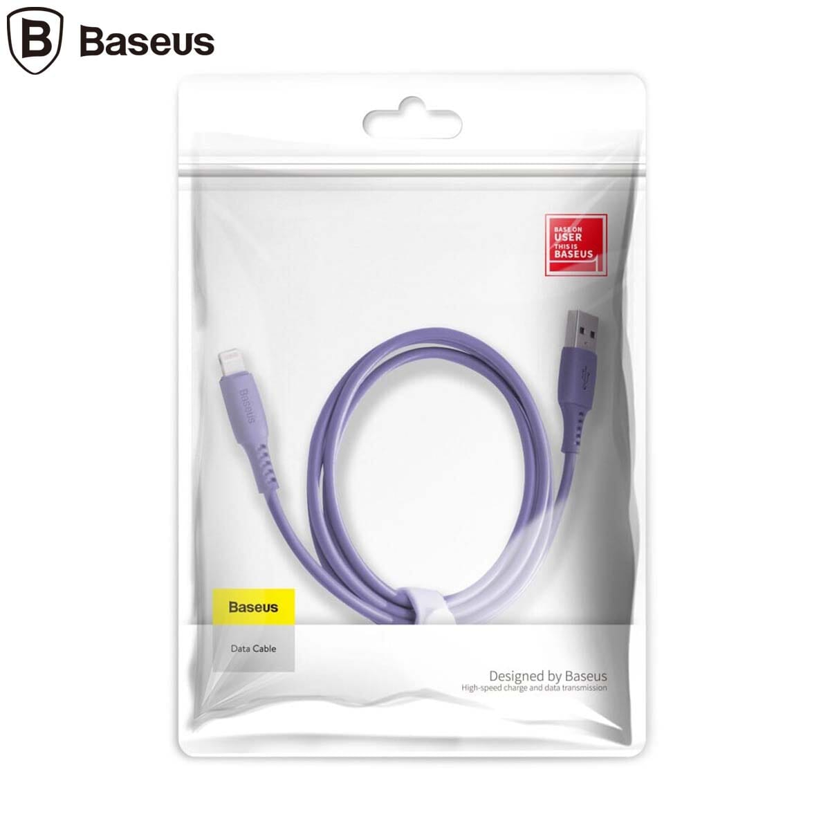 Baseus Colorful 2.4A Fast Charge USB Data Cable for iPhone