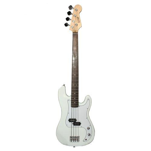 Electric Bass Guitar Batman L-B1-4 White 44
