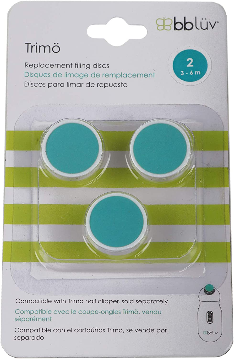 Bbluv B0158 - Replacement Filing Pads Stage 2: 3-6 Months