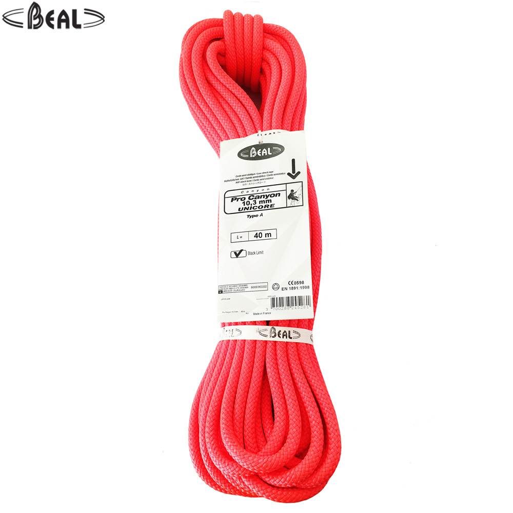 Beal Pro Canyon Unicore Semi Static Rope 10.3 mm