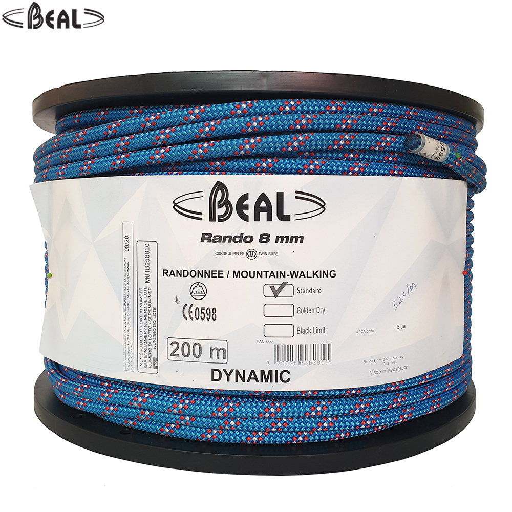 Beal Rando Rope (8 mm x 200 mtr)
