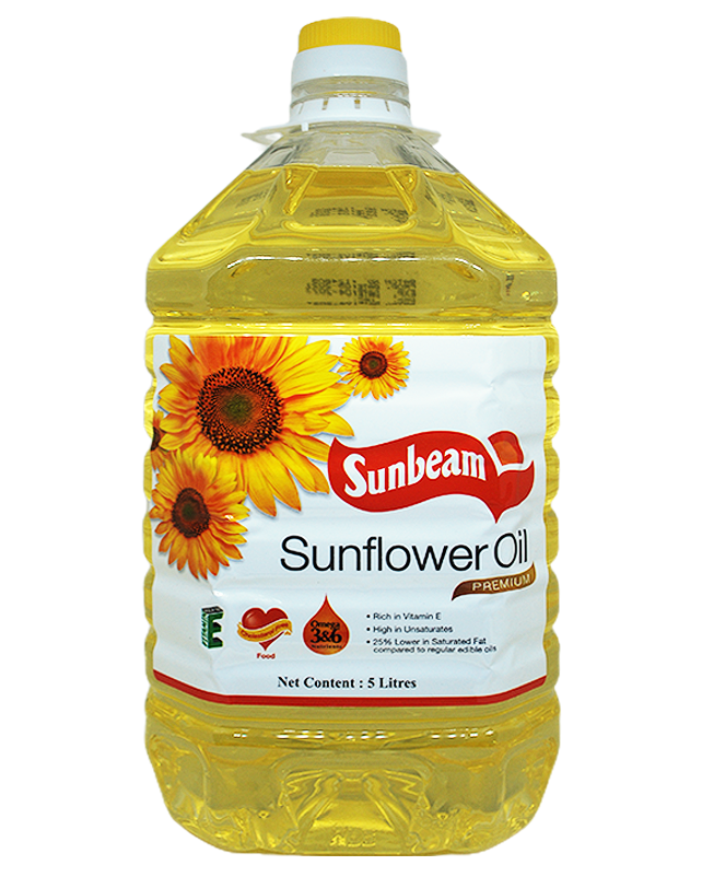 Sunbeam Sunflower Oil 5l