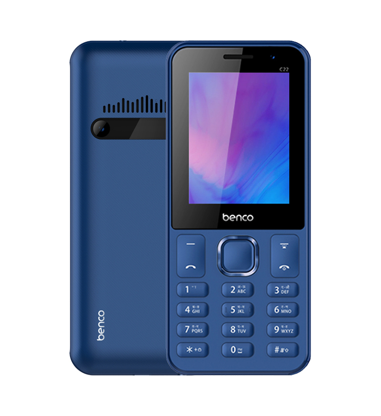 Benco C22 2.4"qqvga Tft Screen,wireless Fm,1200mah Battery.