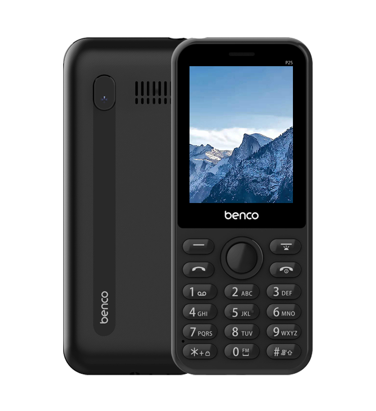 Benco P25 2.4"display,wireless Fm, 2600mah Battery