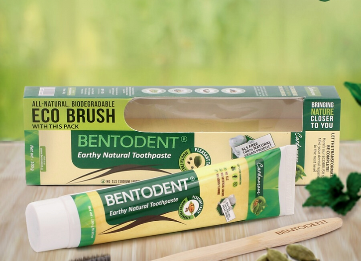 Bentodent Cardamom With Bamboo Toothbrush