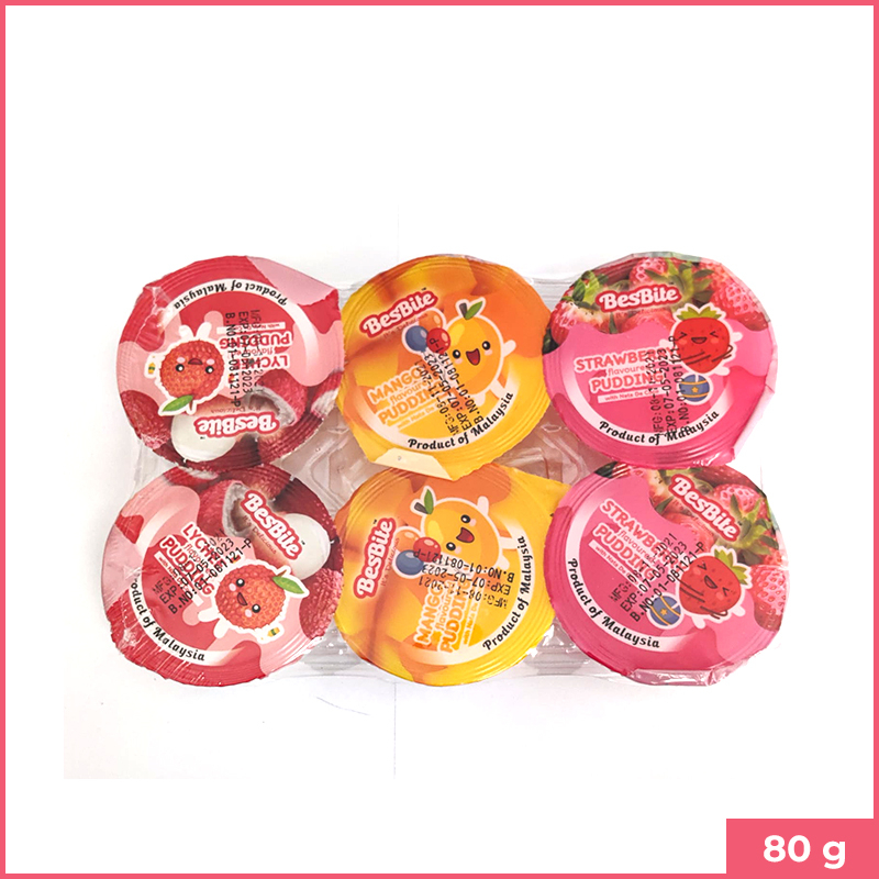 Besbite Pudding Assorted 80g