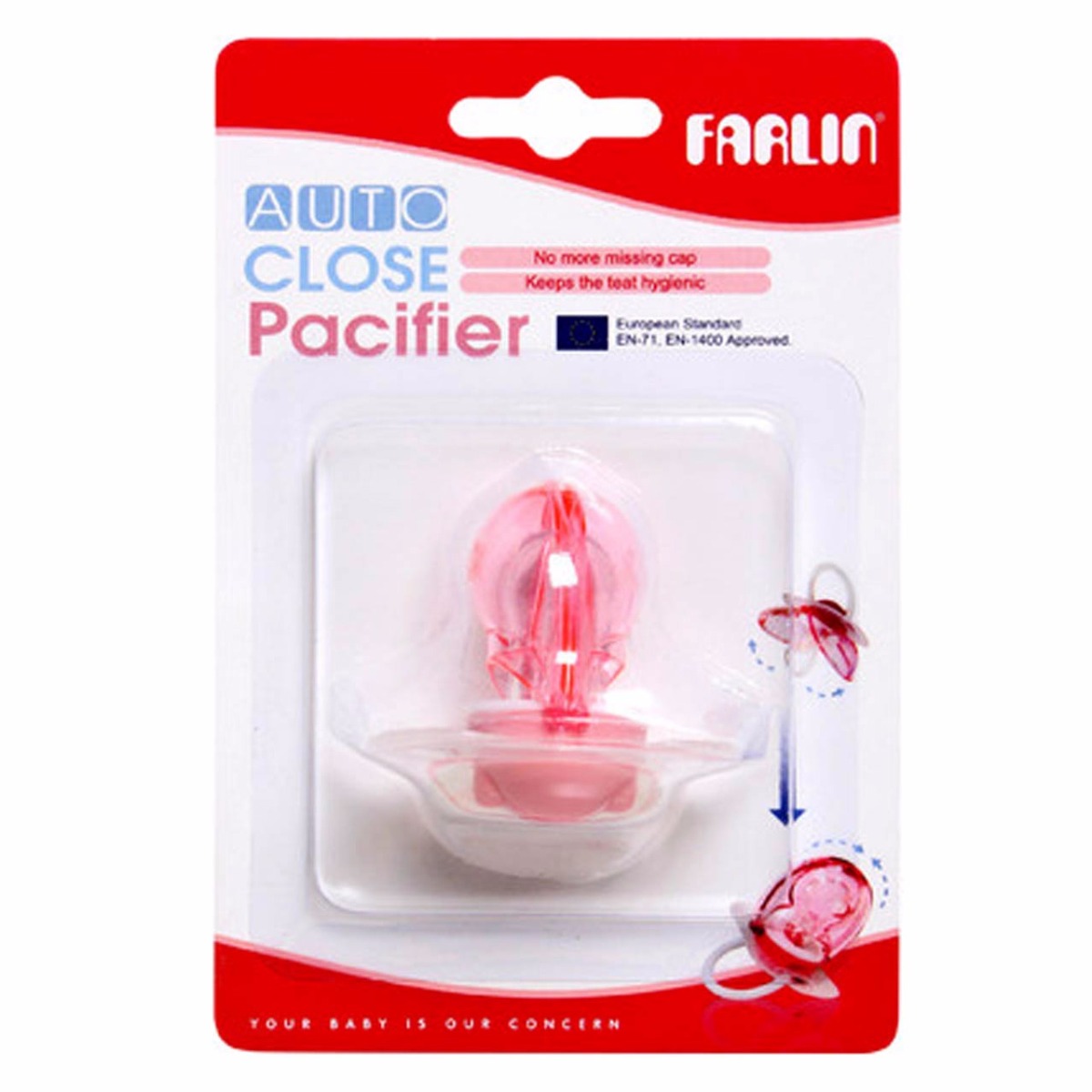 Farlin Silicon Pacifier Auto Close BF-006S 