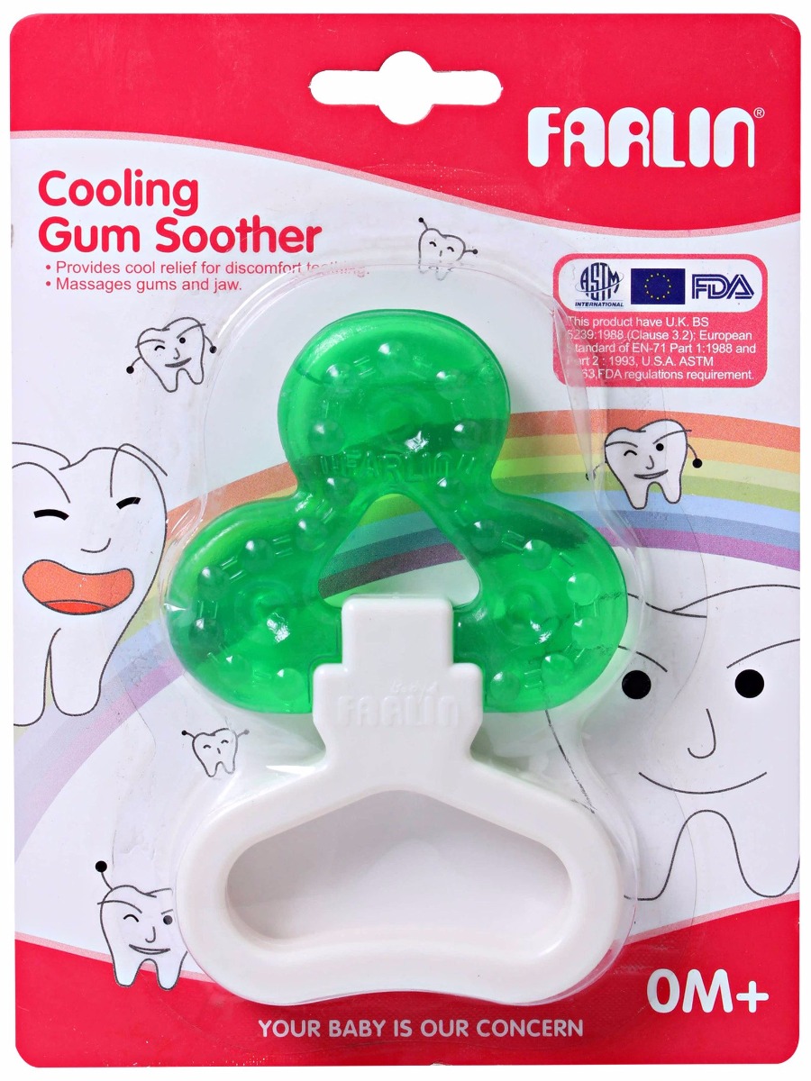 Farlin Gum Soother Water Filled BF-142-Green