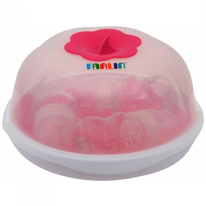 Farlin Microwave Steam Sterilization Set BF-213B-Pink