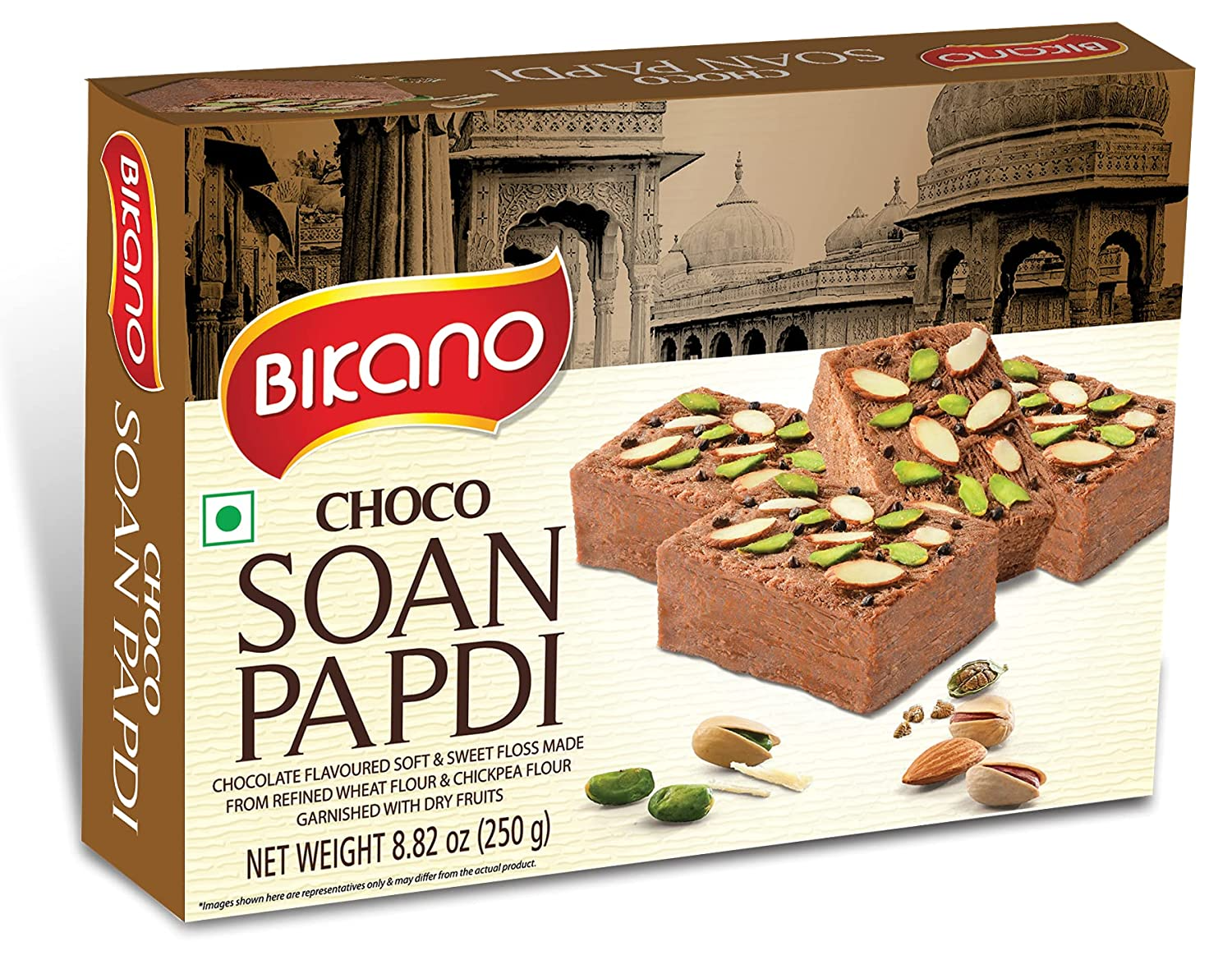 Bikano Soan Papdi Chocolate 250g 