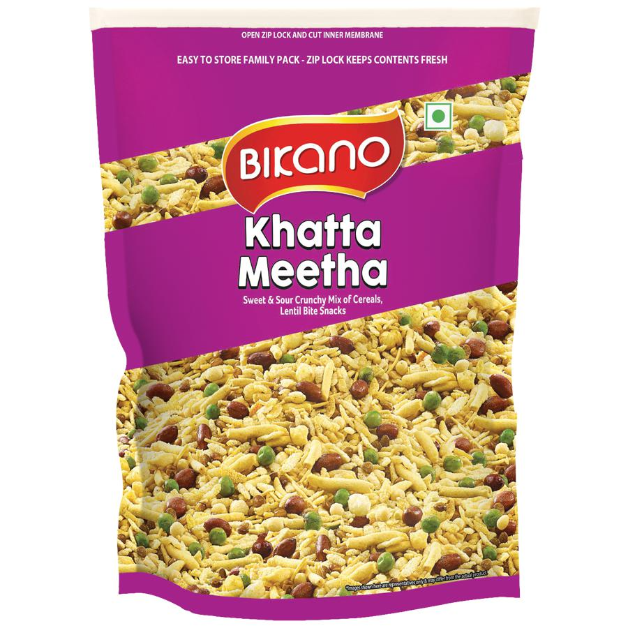 Bikano Khatha Mitha - Sweet & Sour Crunchy Mix 400g